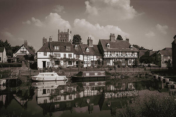 Charming English Countryside Village Photograph