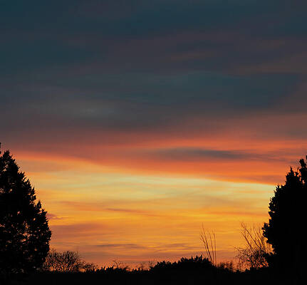 Texas Wall Art featuring the photograph Texas Hill Country Sunset 4 by Ron Long Ltd Photography
