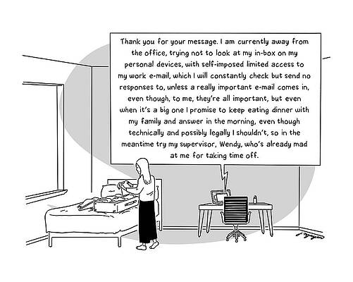 Limit Drawing - Thank You For Your Message by Jeremy Nguyen