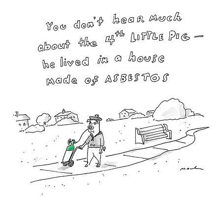 Pig Drawing - The 4th Little Pig by Michael Maslin