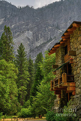 Beautiful Photograph - The Ahwahnee Historic Hotel Yosemite Valley by Abigail Diane Photography
