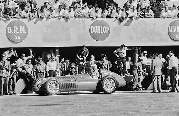 Farina in the Alfa Romeo 159 by Rodolfo Mailander - Revs Institute Collections