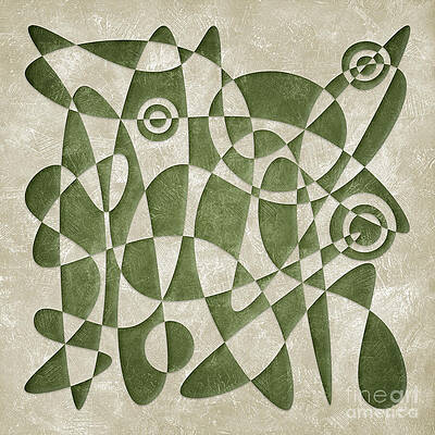 Geometric Digital Art - The All by Ema Paraschiv