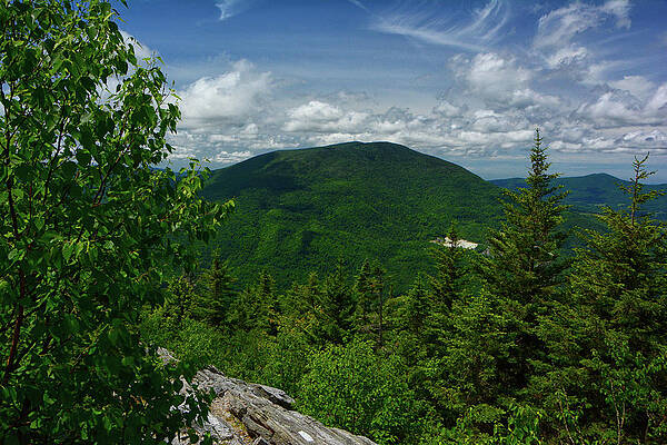 The Appalachian Trail And Long Trail From The Summit Of Baker Peak 2 Print