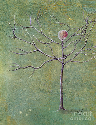 Wall Art featuring the painting The Arm Of Twin Peaks by Marie Stone-van Vuuren