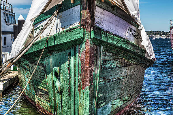 Seattle Wall Art featuring the photograph The Arthur Foss Seattle Washington by Tommy Farnsworth