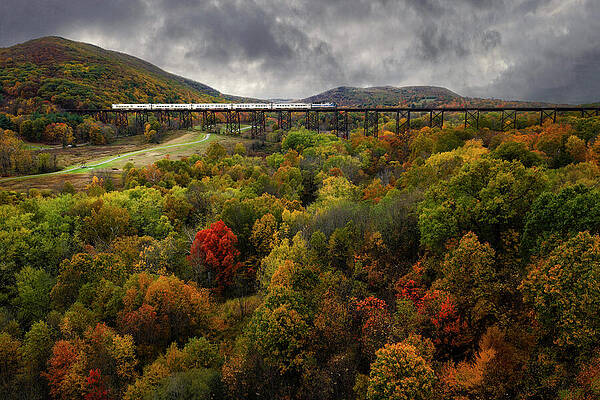 The Autumn Express Print