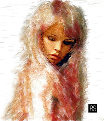 Wall Art featuring the painting The Beautiful Youth by Rafael Salazar