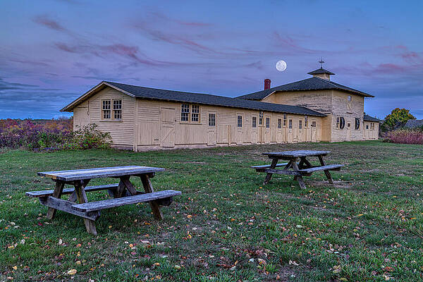 Wall Art featuring the photograph The Beauty Of Laudholm Farm by Penny Polakoff