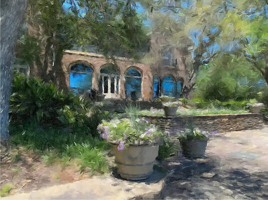 Painting - The Bellingrath Home by Gary Arnold