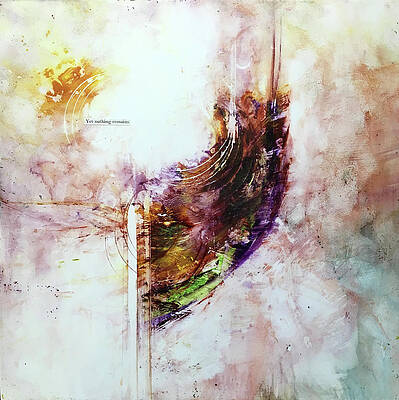 Abstract Wall Art featuring the painting The Beloved After by Rodney Frederickson