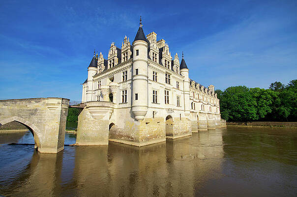 France Wall Art featuring the photograph The Bridge To Chateau De Chenonceau by Matthew DeGrushe