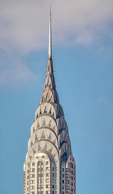 Wall Art featuring the photograph The Chrysler Building by Penny Polakoff