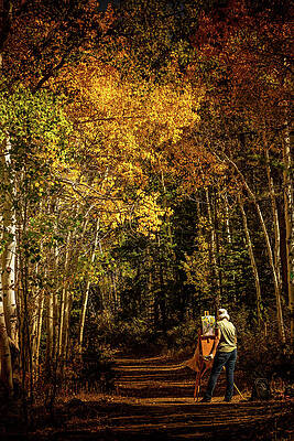 Yellow Wall Art featuring the photograph The Color Of Fall by Kevin Schwalbe