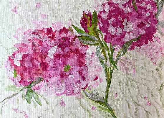 Wall Art featuring the painting The Color Of Springs by Juliette Becker