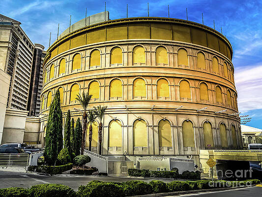 Wall Art featuring the photograph The Colosseum At Caesars Palace by FeelingVegas Wall Art and Prints