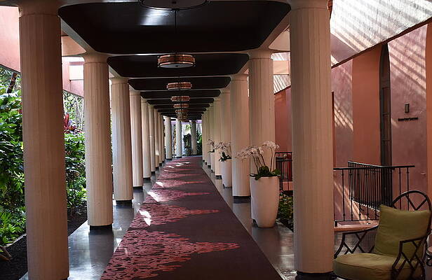 Architecture Photograph - The Corridor by Donald Barnett