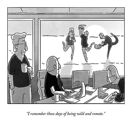 Envious Wall Art featuring the drawing The Days Of Being Wild And Remote by Colin Tom