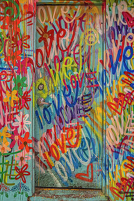 Wall Art featuring the photograph The Door by Penny Polakoff
