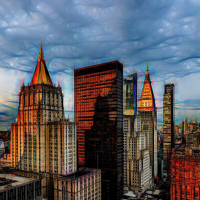 Architecture Wall Art featuring the photograph The Dreams Escape At Sunrise by Elvira Peretsman