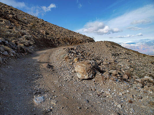 Wall Art featuring the photograph The Easy Side Of Lippincott Mine Road by Joe Schofield