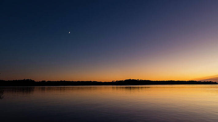 Sunset Photograph - The Edge Of Night by David Fountain