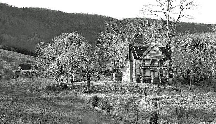 Photograph - The Ellis Homeplace by Randall Dill