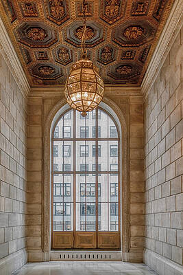 Wall Art featuring the photograph The Empty Hallway by Penny Polakoff