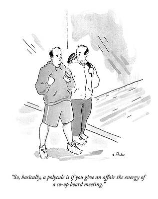 The Energy Of A Co-op Board Meeting Print