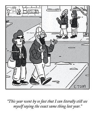 Fast Drawing - The Exact Same Thing Last Year by Colin Tom