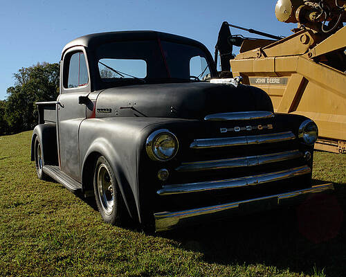 Wall Art featuring the photograph The Farm Truck by Flees Photos