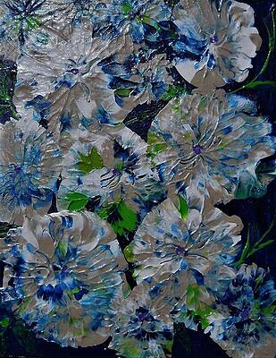 Woman Wall Art featuring the painting The Farmer's Daughters by Stacey Torres