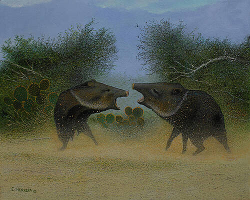 The Fight by Eleazar Herrera