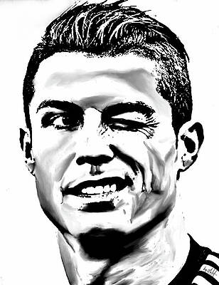 The Full Story Of Cristiano Ronaldo Print