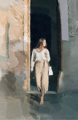 Painting - The Glance by Gary Arnold