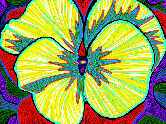 Painting - The Glow Of A Late Night by Rod Whyte