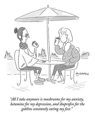 Pain Drawing - The Goblins by John McNamee