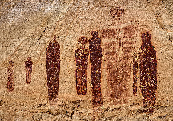 Alien Photograph - The Great Gallery - Holy Ghost Panel 1 by Abbie Warnock