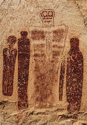 Alien Photograph - The Great Gallery Holy Ghost Panel - Vertical by Abbie Warnock