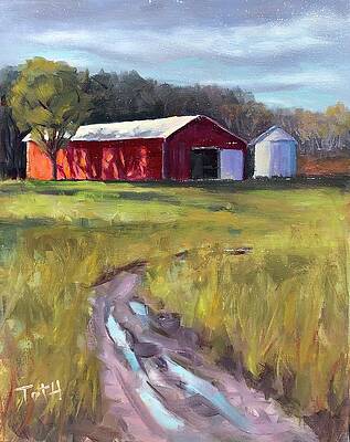 Painting - The Heartland by Laura Toth