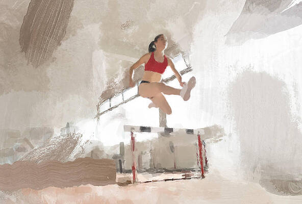 Painting - The Hurtle by Gary Arnold