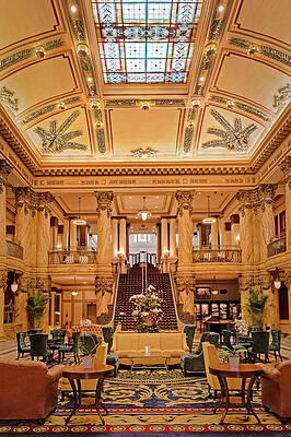 Wall Art featuring the photograph The Jefferson Hotel by Susan Candelario