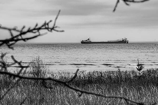 Michigan Photograph - The John G Munson Ship by Vi Ray
