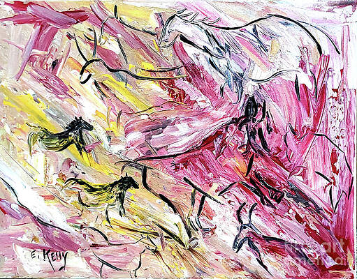 Wall Art featuring the painting The Journey Begins #3 by Eileen Kelly