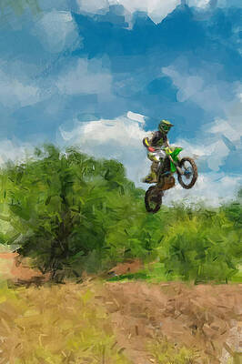 Painting - The Jump by Gary Arnold