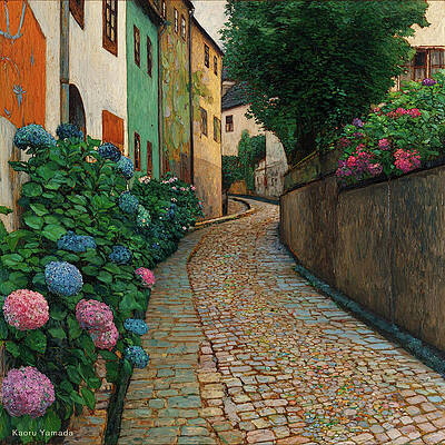 Kaoru Yamada Cityscapes & Street Scenes Wall Art
