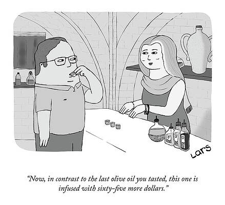 Olive Oil Tasting with a Twist Wall Art