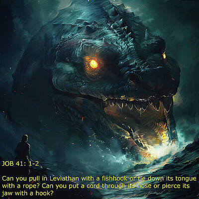 Digital Art - The Leviathan by Gian Smith