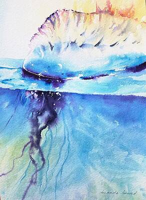 Wall Art featuring the painting The Many Threads Of Being by Amanda Amend