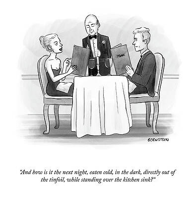 Cold Drawing - The Next Night by Emily Bernstein